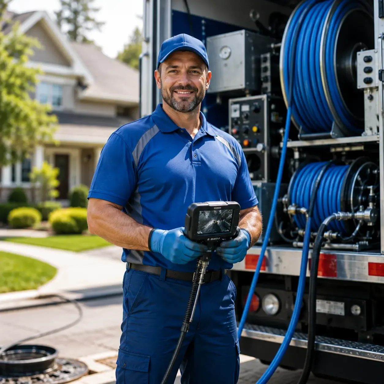 Local outdoor drain cleaning specialists in Sharon, MA